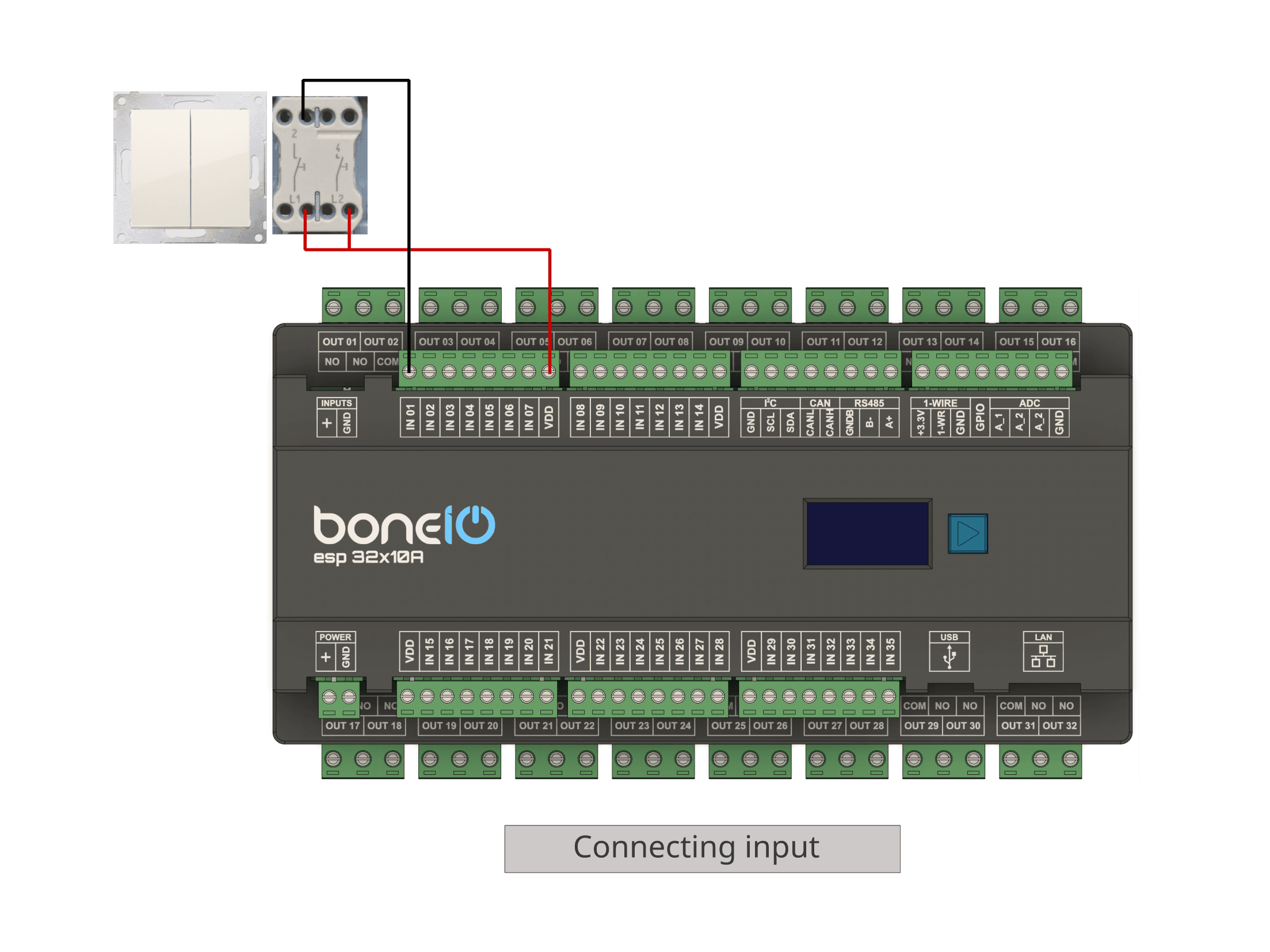 Input ESP32x10