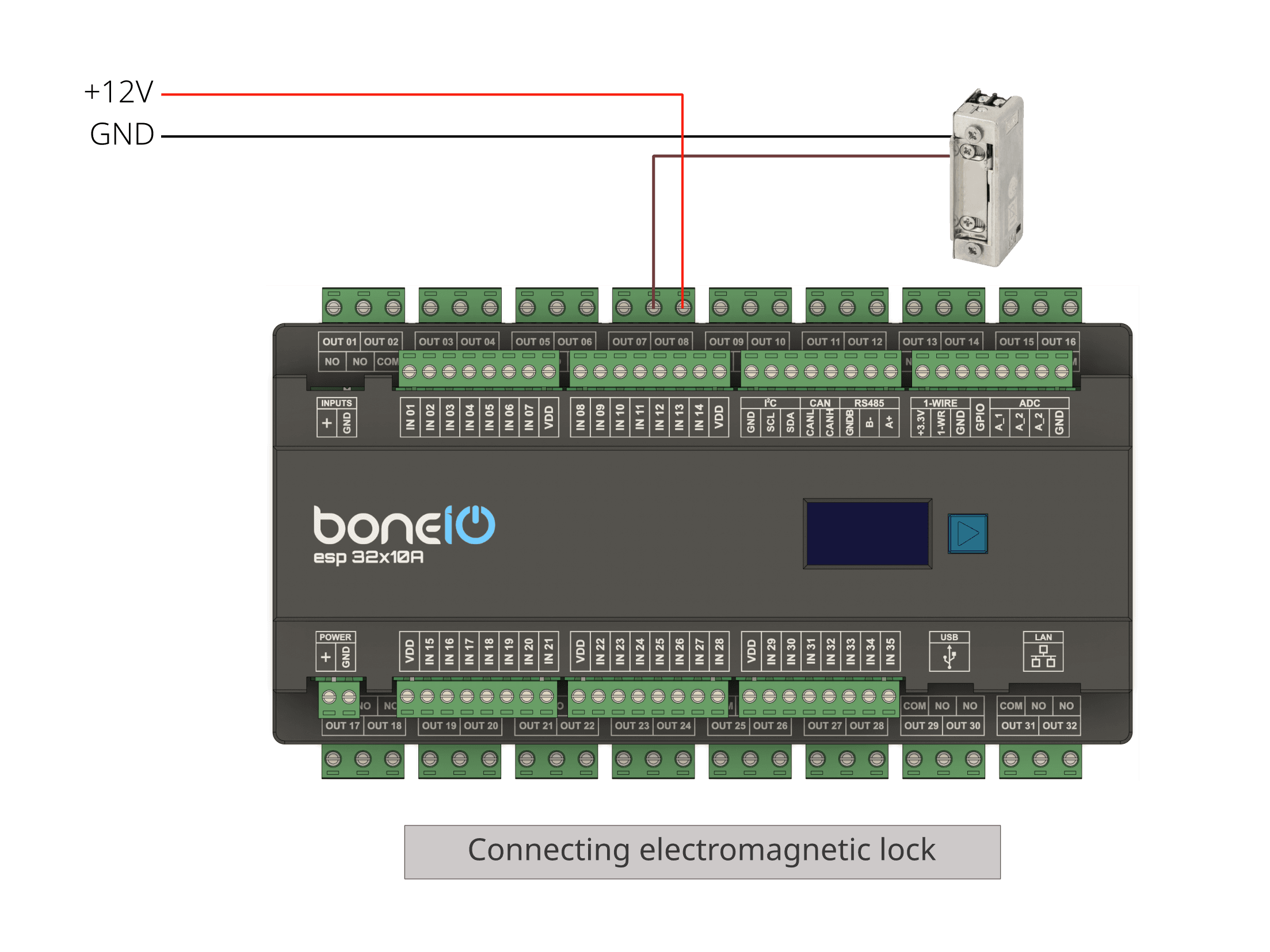 Lock ESP32x10