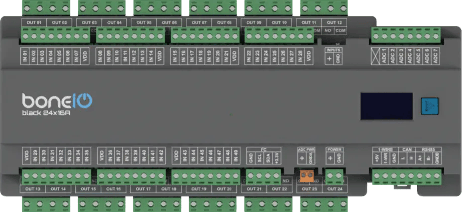 Główne zdjęcie produktu boneIO Black 24x16A