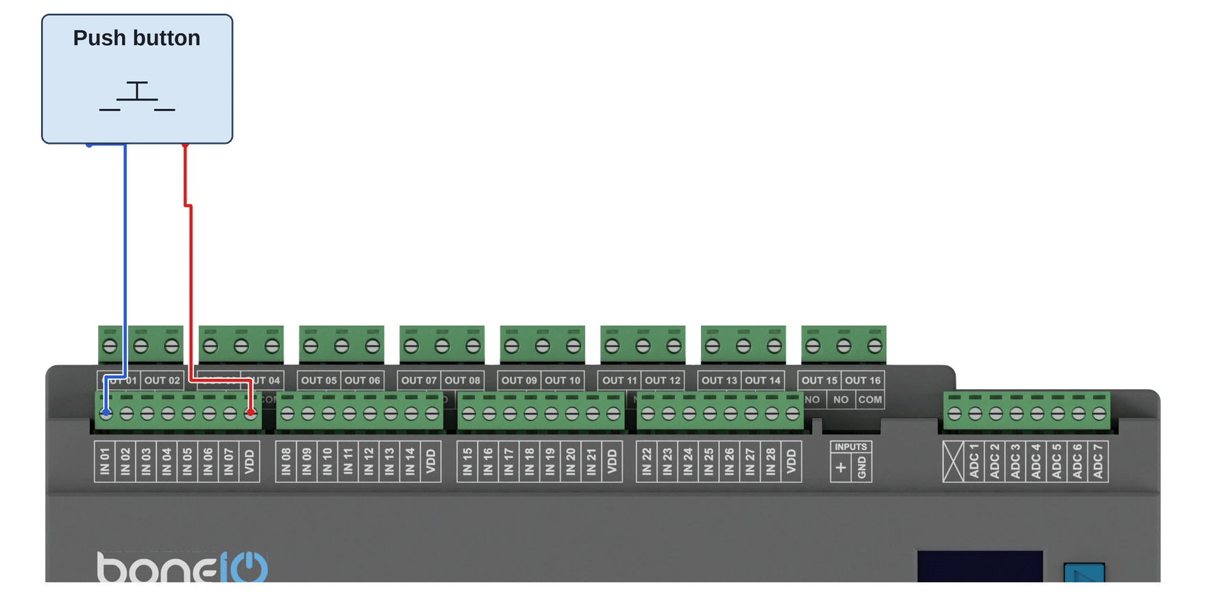 Momentary switch wiring diagram