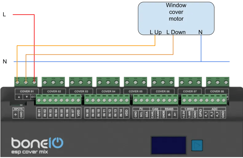Podłączanie Silnika Rolety